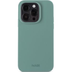 Holdit Silicone Case voor de Apple iPhone 14 Pro - Moss Green