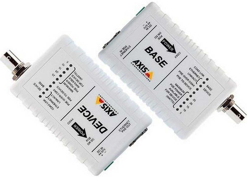 Axis - T8640 - Poe+ Over Coax-adapterkit - Inclusief 2 Adapters