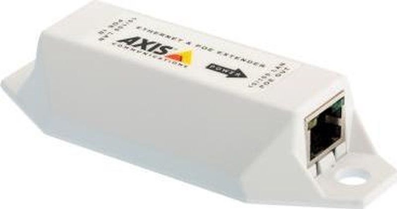 Axis - T8129 - PoE-extender - Zwart - Ethernet