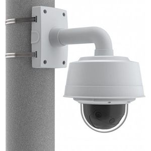 Axis Communications - Stabilisator voor Ondersteuningsas - Wit - Muurmontage - Max. Ondersteund Gewicht 15 kg