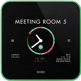 Evoko Liso - Room Manager with 8"  capasitive touch w/8" Touch  Display, RJ45, PoE, Wi-Fi, Wall & Glass mounting kit (w/o PSU)