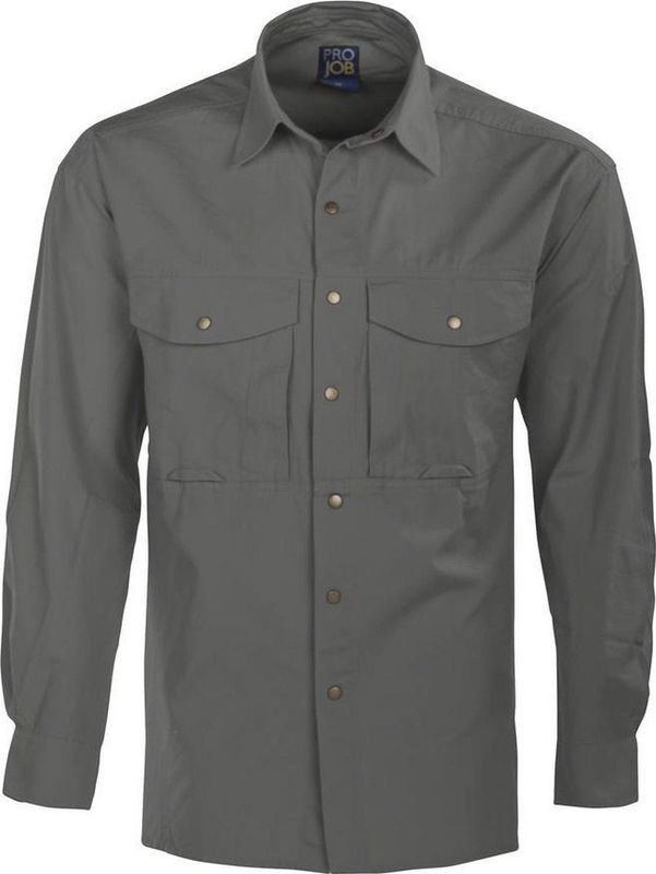 Projob - 5210 - Hemd - Marineblauw - Lange Mouwen