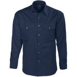 Projob - 5203 Hemd Lange Mouwen - Marine - 65% Polyester 35% Katoen