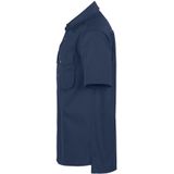 Projob - 4201 - Overhemd - Korte Mouwen - Blauw - Katoen