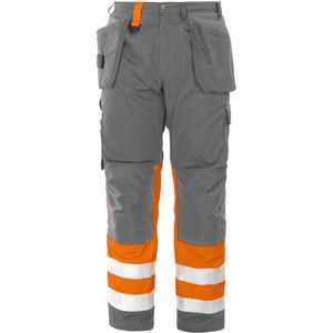 Projob 6502 - Signalisatiebroek - Helder Geel - Met Kniezakken en Spijkerzakken