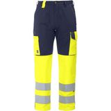 Projob 6501 Signalisatiebroek Met Kniezakken en Iso 20471 Klasse 2 646501 - Geel
