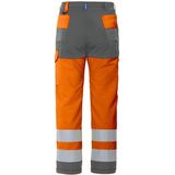 Projob 6501 Signalisatiebroek Met Kniezakken en Iso 20471 Klasse 2 646501 - Oranje