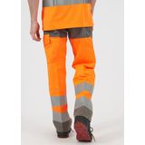 Projob 6501 Signalisatiebroek Met Kniezakken en Iso 20471 Klasse 2 646501 - Oranje