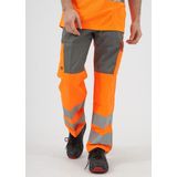 Projob 6501 Signalisatiebroek Met Kniezakken en Iso 20471 Klasse 2 646501 - Oranje