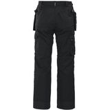 Projob 5512 Broek Met Kniezakken en Spijkerzakken 645512 - Zwart