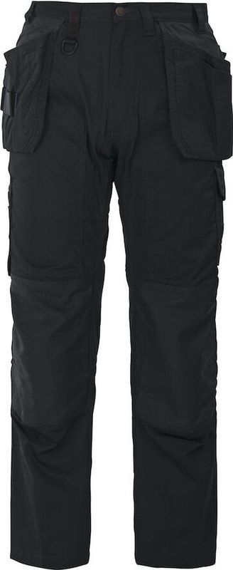 Projob 5512 Broek Met Kniezakken en Spijkerzakken 645512 - Zwart