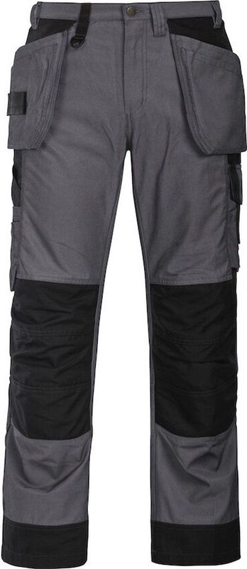 Projob 5513 Broek Met Kniezakken en Spijkerzakken 645513 - Grijs