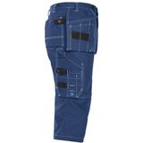 Projob 5517 Piratenbroek Met Kniezakken en Spijkerzakken 645517 - Projob Blauw