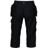Projob 5517 Piratenbroek Met Kniezakken en Spijkerzakken 645517 - Zwart