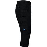 Projob 5517 Piratenbroek Met Kniezakken en Spijkerzakken 645517 - Zwart