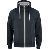 Projob werkvest met kap 2116 zwart maat L