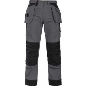 Projob 5521 Broek Met Kniezakken en Spijkerzakken 645521 - Grijs
