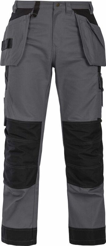 Projob 5521 Broek Met Kniezakken en Spijkerzakken 645521 - Grijs