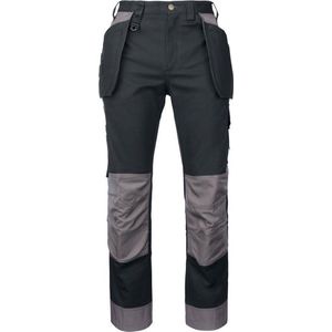 Projob 5521 Broek Met Kniezakken en Spijkerzakken 645521 - Zwart