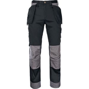 Projob 5513 Broek Met Kniezakken en Spijkerzakken 645513 - Zwart