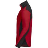 ProJob 3306 SWEATER MET KORTE RITS 643306 - Rood