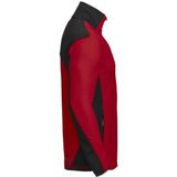 ProJob 3306 SWEATER MET KORTE RITS 643306 - Rood