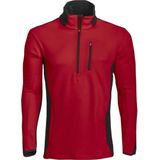 ProJob 3306 SWEATER MET KORTE RITS 643306 - Rood