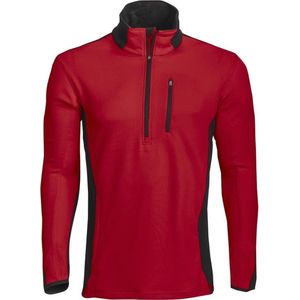 ProJob 3306 SWEATER MET KORTE RITS 643306 - Rood