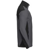 ProJob 3306 SWEATER MET KORTE RITS 643306 - Grijs