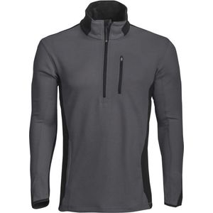 ProJob 3306 SWEATER MET KORTE RITS 643306 - Grijs