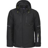 Projob - 3407 - Gevoerde Softshell Jas - Zwart - 100% Polyester - Wind- en Waterafstotend