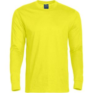 ProJob 2017 T-SHIRT LANGE MOUWEN 642017 - Projob geel