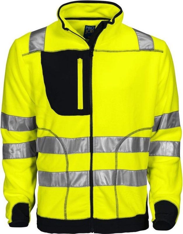 Vesten - Fleece - Polyester - Ritssluiting en Verticale Borstzak