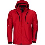 Projob - 3406 Softshell Jas - Rood - Drielagig - Wind- en Waterafstotend