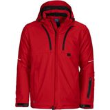 Projob - 3407 - Softshell Jas - Rood - Gevoerd - Wind- en Waterafstotend