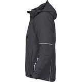 Projob - 3407 - Gevoerde Softshell Jas - Grijs - 100% Polyester - Wind- en Waterafstotend
