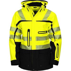 6417 JACKET HV YELLOW/BLACK XL