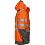 Winterjas - Geel - 75% Polyester 25% Polyurethaan - ISO 20471 Klasse 3
