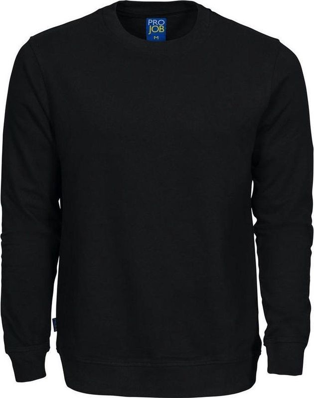 ProJob 2124 SWEATER RONDE HALS 642124 - Zwart