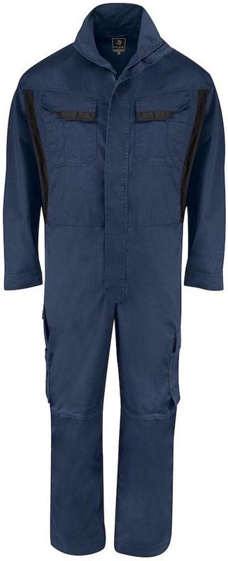 Projob 4603 Overall - Blauw - Katoen - Met Ritssluiting en Borstzakken