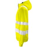 ProJob 6132 SIGNALISATIE HOODIE EN ISO 20471 KLASSE 3/2 646132 - Geel/Zwart