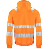 ProJob 6132 SIGNALISATIE HOODIE EN ISO 20471 KLASSE 3/2 646132 - Oranje/Zwart