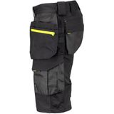 Projob 5562 Full Stretchshort Met Spijkerzakken 645562 - Zwart