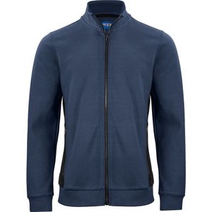 Projob - 2129 Sweater - Zwart-Geel - Doubleface Materiaal