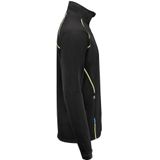 ProJob 3317 SWEATER MET LANGE RITS 643317 - Zwart