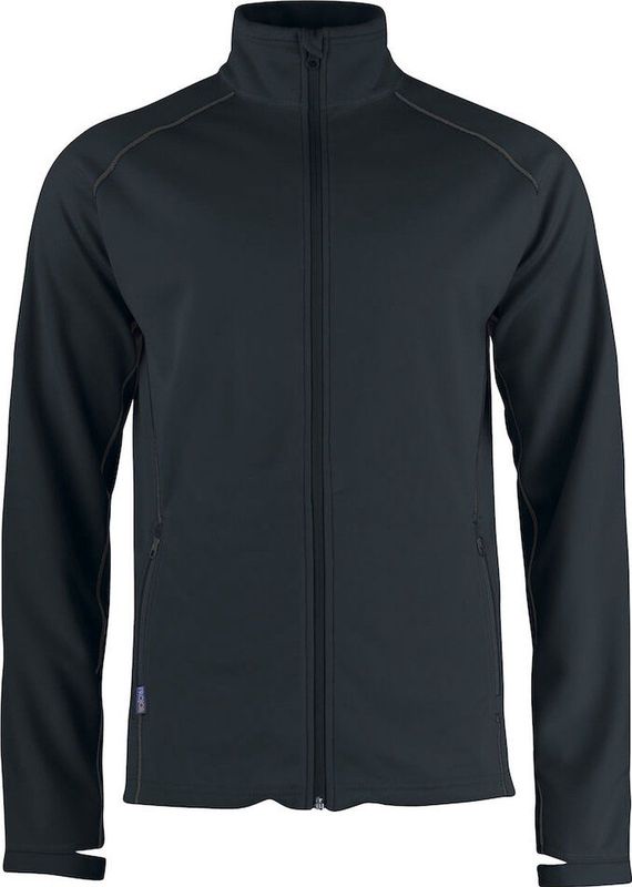 ProJob 3317 SWEATER MET LANGE RITS 643317 - Zwart