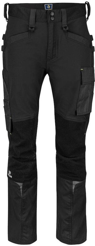 ProJob 5566 STRETCHBROEK MET KNIEZAKKEN 645566 - Zwart