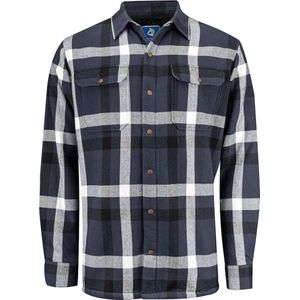 Projob - 5213 - Flanellen Hemd - Marine - Gevoerd