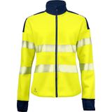 ProJob 6111 DAMES SIGNALISATIESWEATER EN ISO 20471 KLASSE 3/2 646111 - Geel/Marine