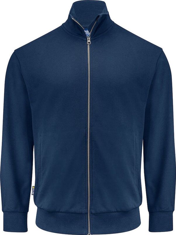 Projob - Sweater Met Lange Rits 2134 - Navy - 100% Katoen - 280 g/m²
